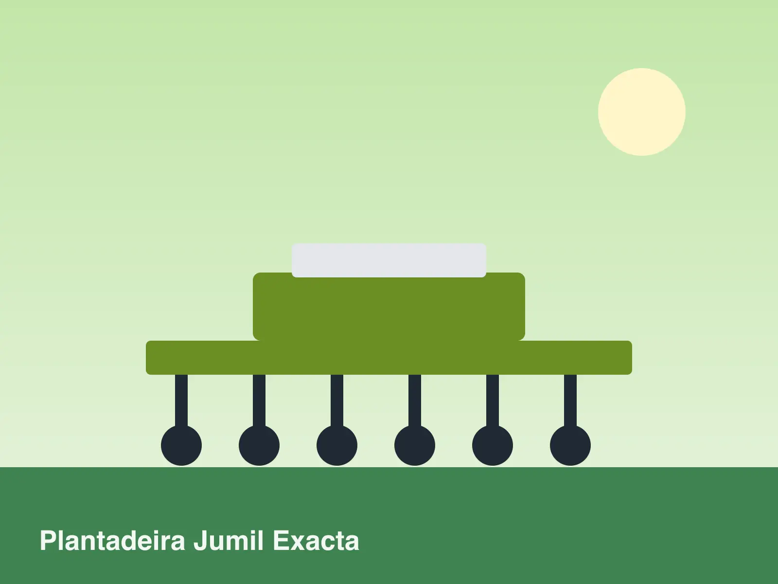 Plantadeira Jumil Exacta (ilustração de exemplo)